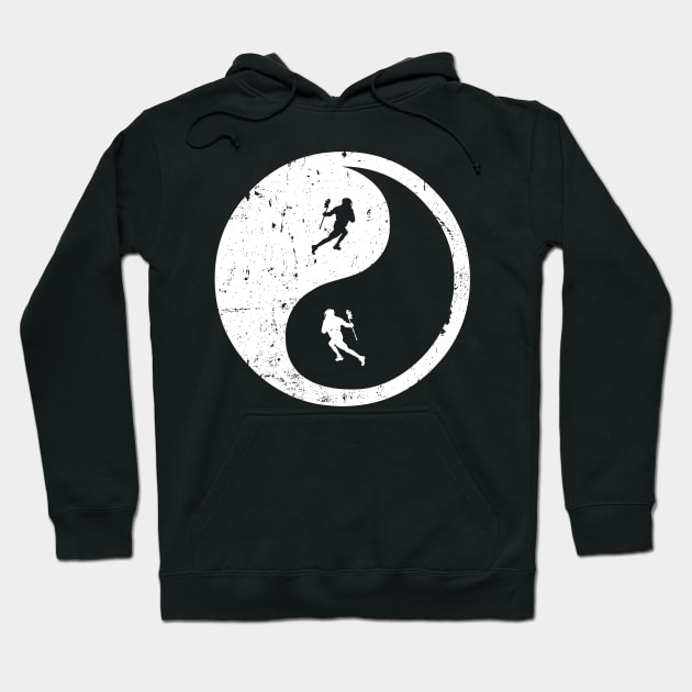 Lacrosse Ying Yang Hoodie by Jonny1223